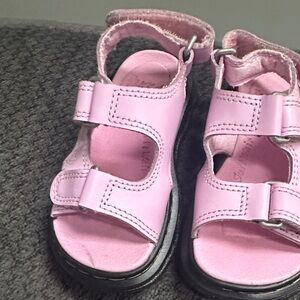 Dr. Martens Pink Kids Sandals